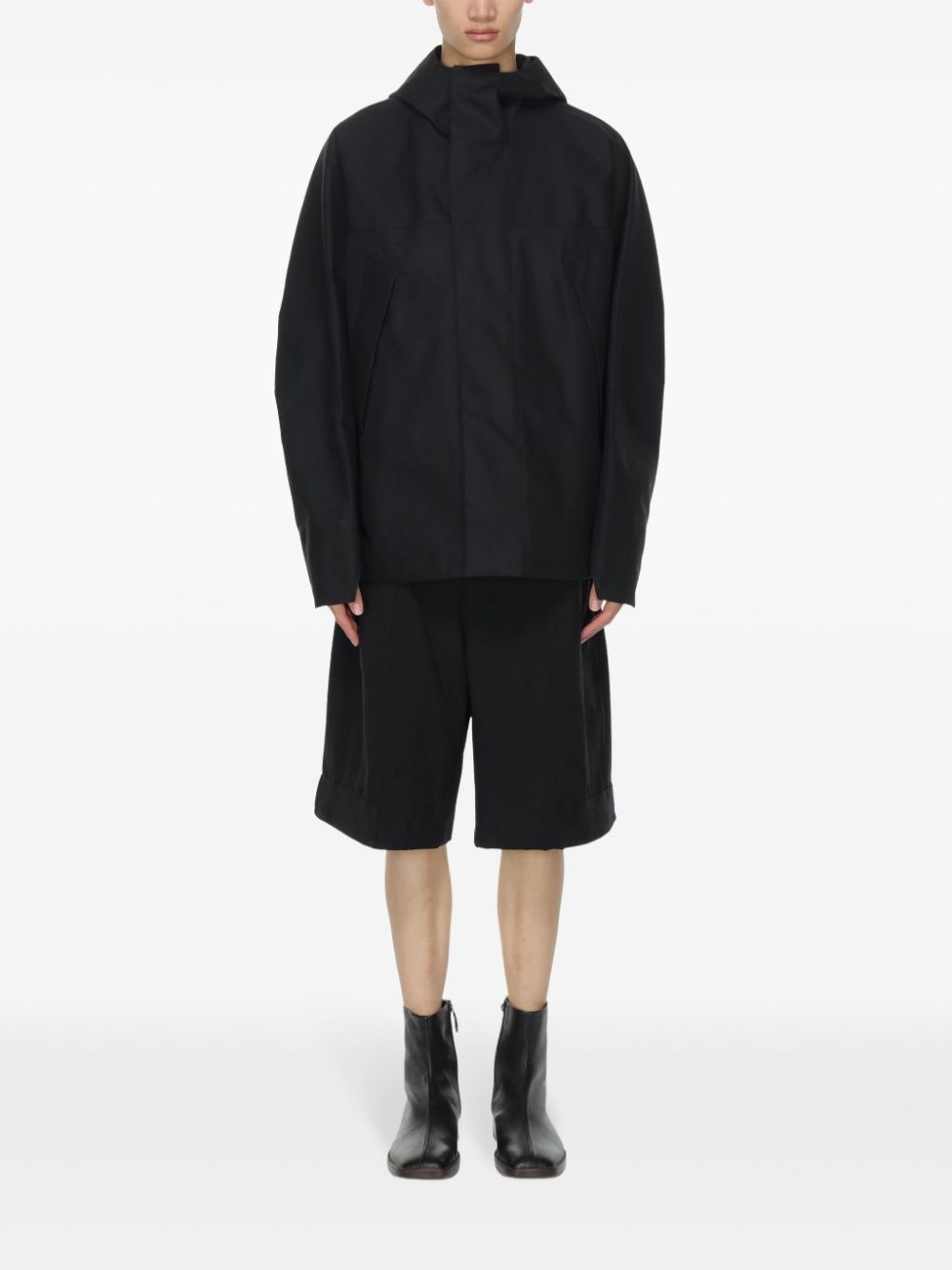 Men Lightweight Jackets Maison-Kitsune LEMAIRE Soft Technical Jacket Black