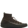 LEMAIRE Vibram Sneakers Brown Men Hi-Tops Maison-Kitsune