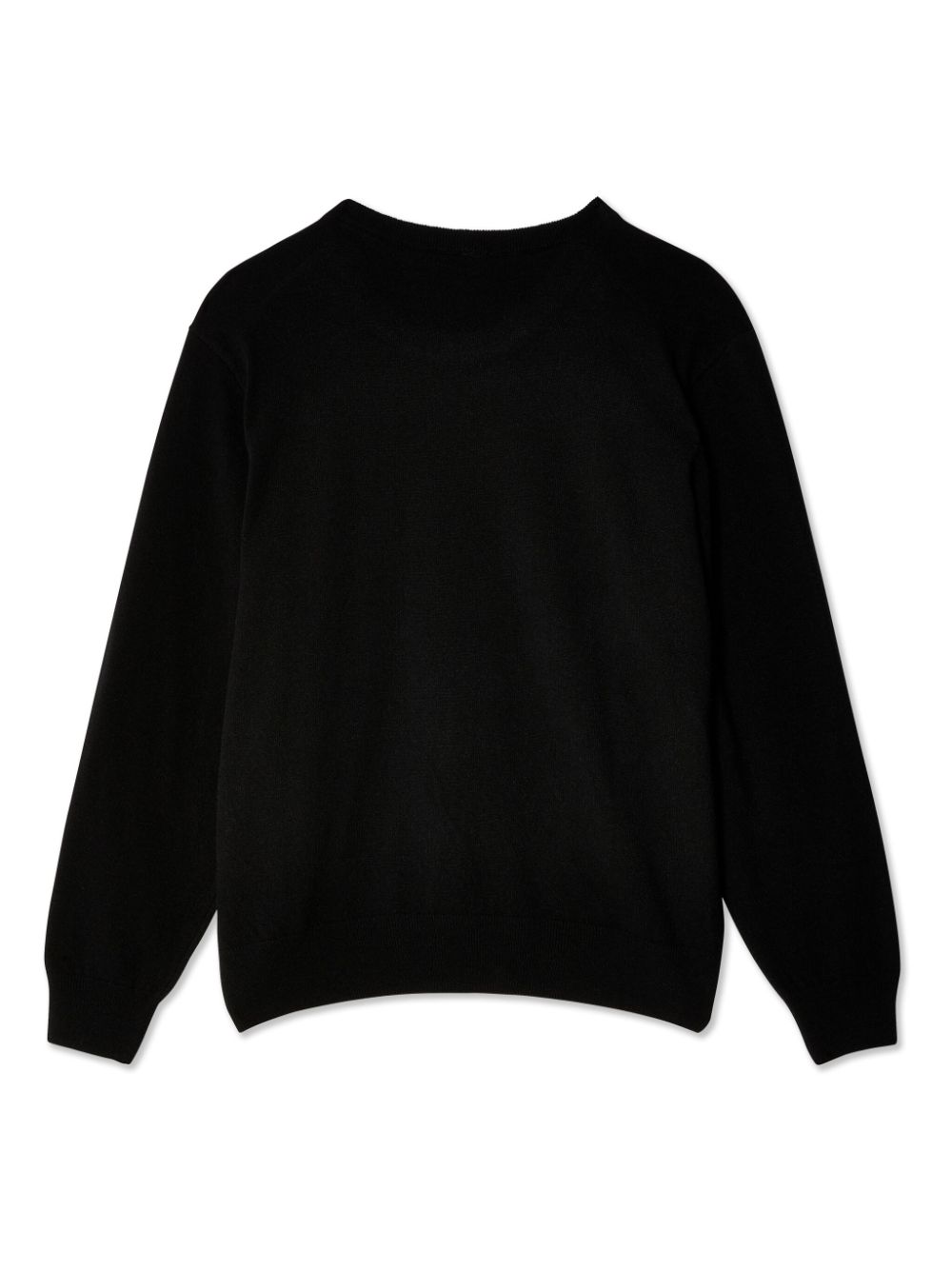 LEMAIRE crew-neck Jumper Black Men Sweatshirts Maison-Kitsune