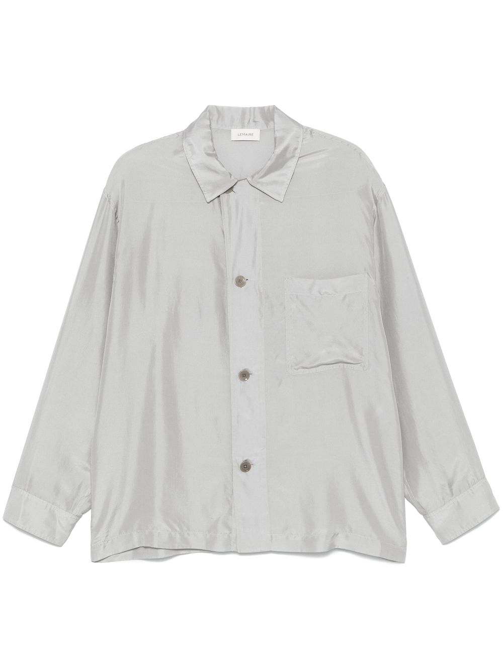 Men Shirts Maison-Kitsune LEMAIRE Pyjama Shirt Grey