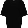 LEMAIRE Chest patch-pocket T-shirt Black Maison-Kitsune Men T-Shirts