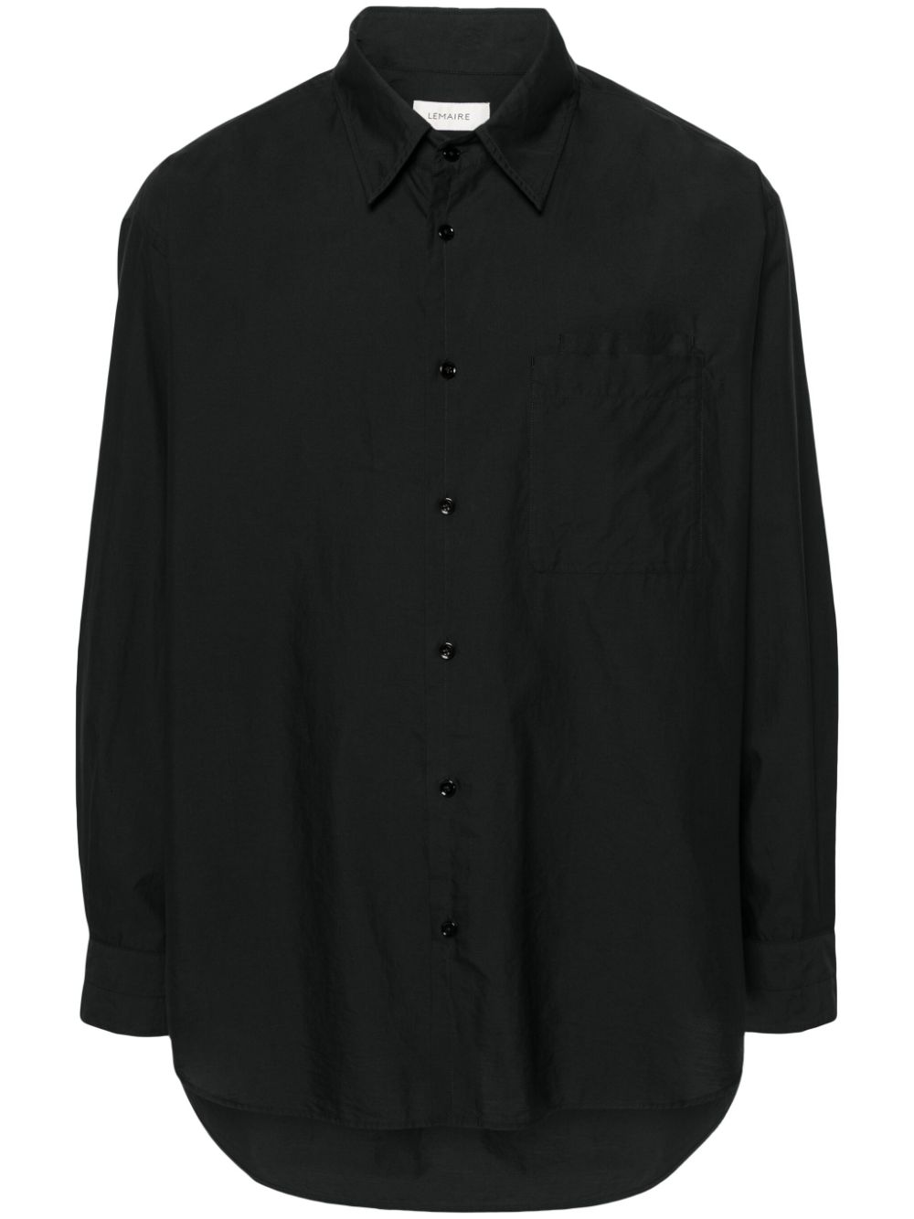 Men Shirts Maison-Kitsune LEMAIRE double-pocket Shirt Black