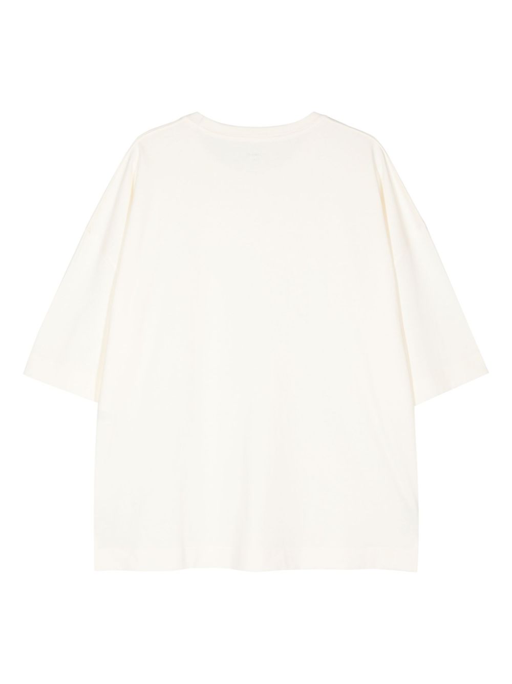 LEMAIRE crew-neck Jersey T-shirt White Maison-Kitsune Men T-Shirts