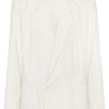 LEMAIRE double-breasted Blazer White Men Blazers Maison-Kitsune