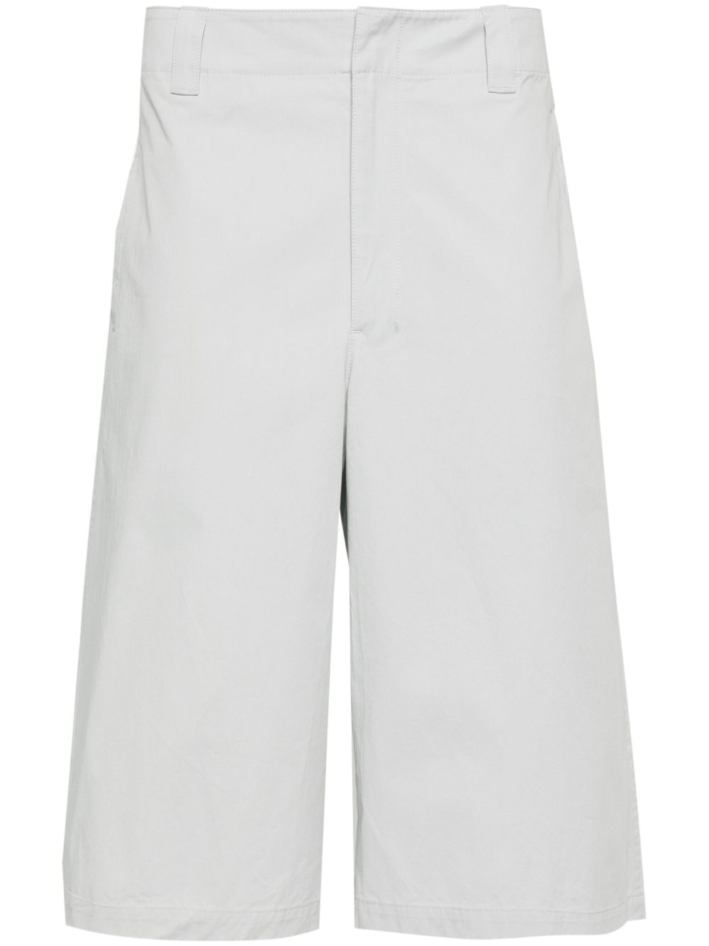 Maison-Kitsune Bermuda Shorts Men LEMAIRE Tonal Stitching Cotton Bermuda Shorts Grey
