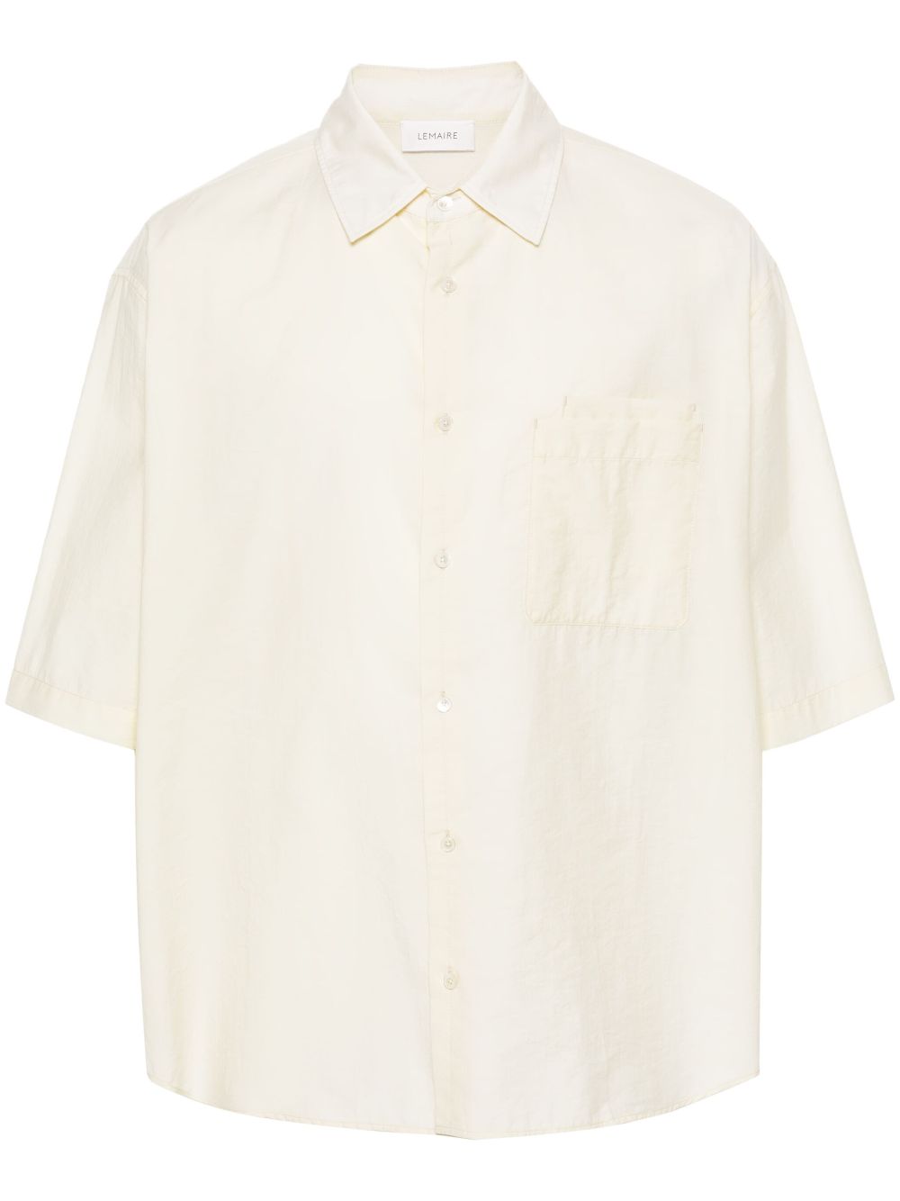 LEMAIRE classic-collar Shirt Neutrals Maison-Kitsune Men Shirts