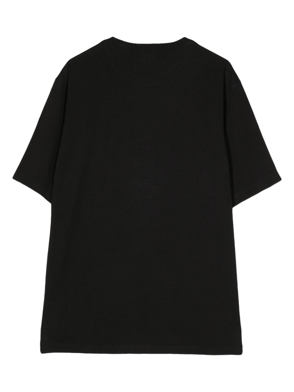 Maison-Kitsune Maharishi Dragon-embroidered Cotton T-shirt Black Men T-Shirts