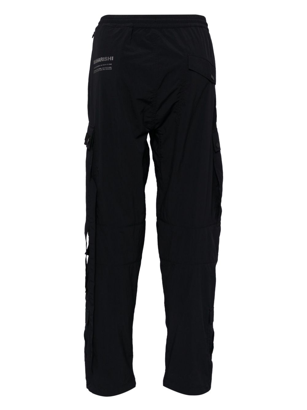 Maison-Kitsune Maharishi straight-leg Cargo Trousers Black Men Regular-Fit & Straight Leg Pants