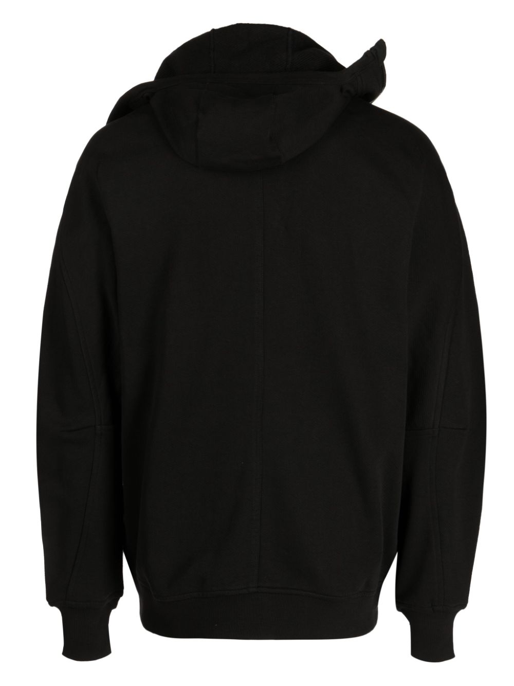 Men Hoodies Maison-Kitsune Maharishi zip-up Organic Cotton Hoodie Black
