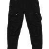 Maharishi multi-pocket Cargo Pants Black Maison-Kitsune Men Tapered Pants