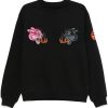 Maison-Kitsune Maharishi 5311 Duality Panther Sweatshirt Black Men Sweatshirts