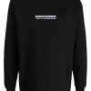 Maison-Kitsune Maharishi logo-print Organic Cotton T-shirt Black Men T-Shirts