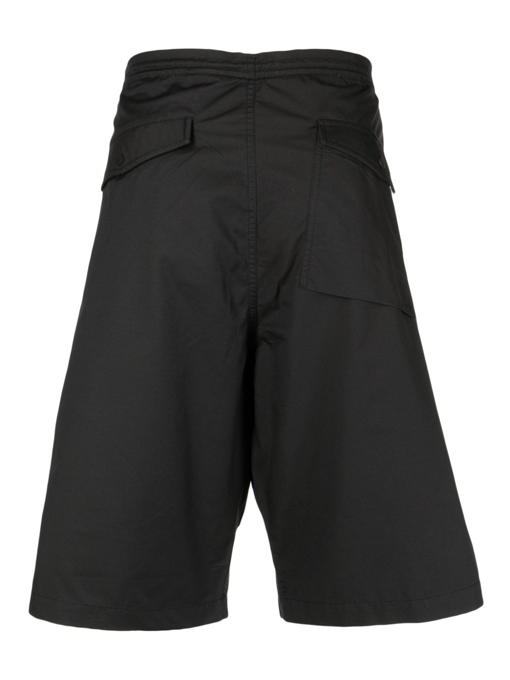 Maison-Kitsune Bermuda Shorts Men Maharishi graphic-print Bermuda Shorts Black