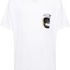 Maison-Kitsune T-Shirts Men Maharishi Maha Basquiat 5.EEP T-shirt White