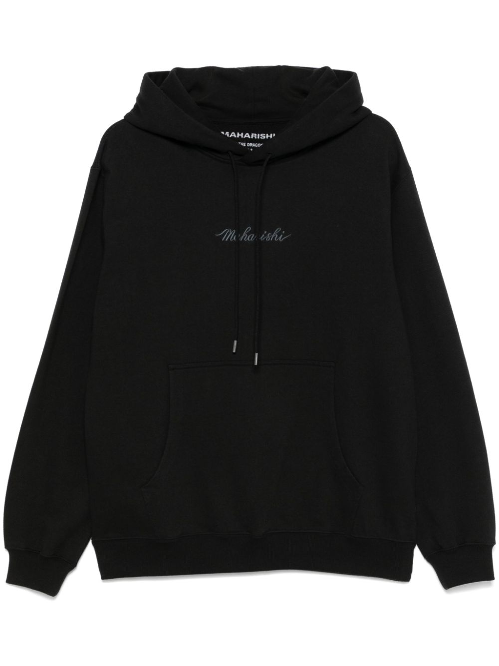 Maharishi 4622 Maharishi Hoodie Black Men Hoodies Maison-Kitsune