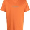 Maharishi 1007 Ying Yang Rabbit T-shirt Orange Maison-Kitsune Men T-Shirts