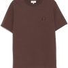Men T-Shirts Maison-Kitsune Maison Kitsuné Bold Fox Head T-shirt Brown