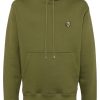 Maison-Kitsune Hoodies Men Maison Kitsuné Bold Fox Head Hoodie Green