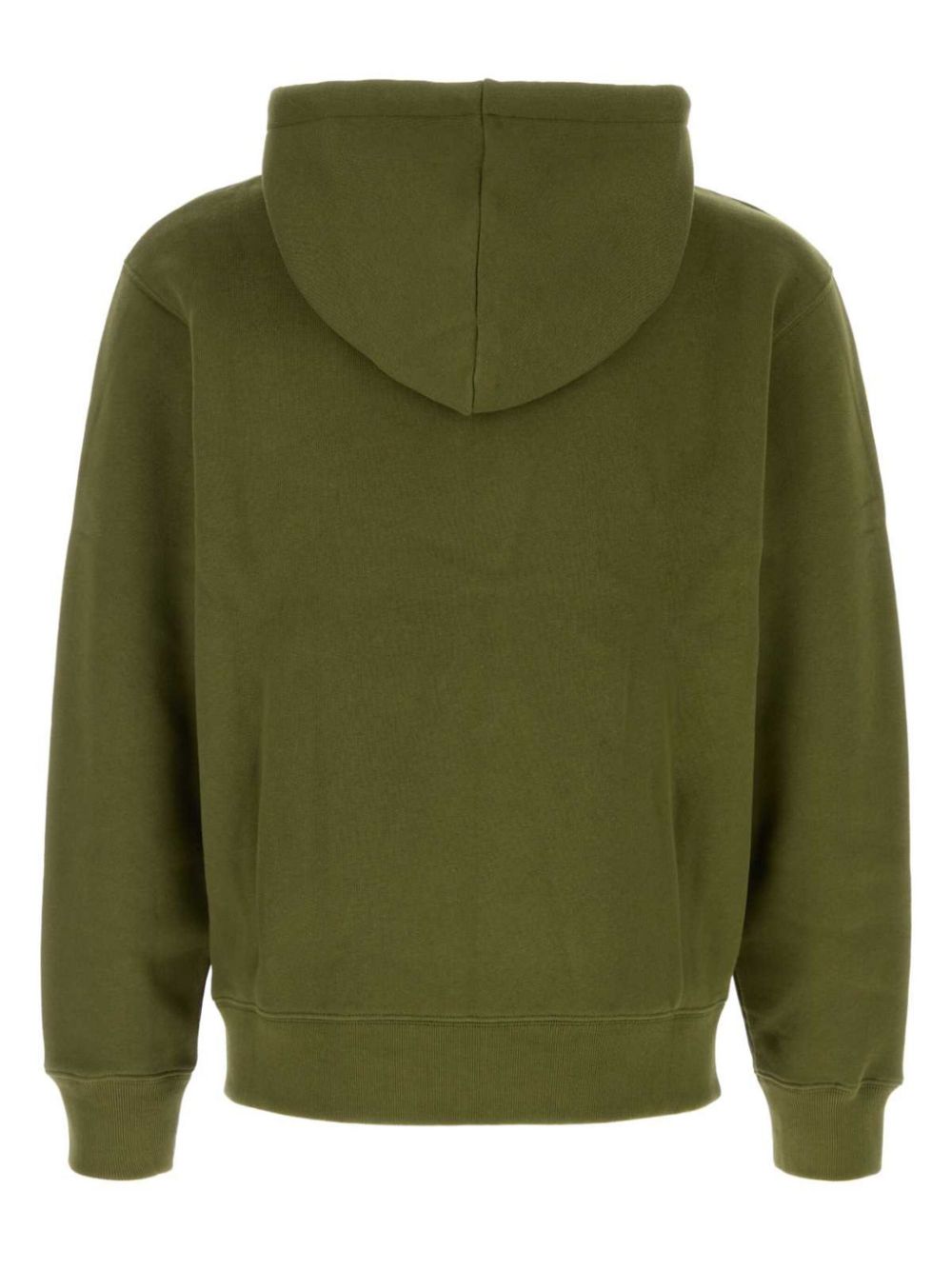 Maison Kitsuné Bold Fox Head-appliqué Hoodie Green Men Hoodies Maison-Kitsune