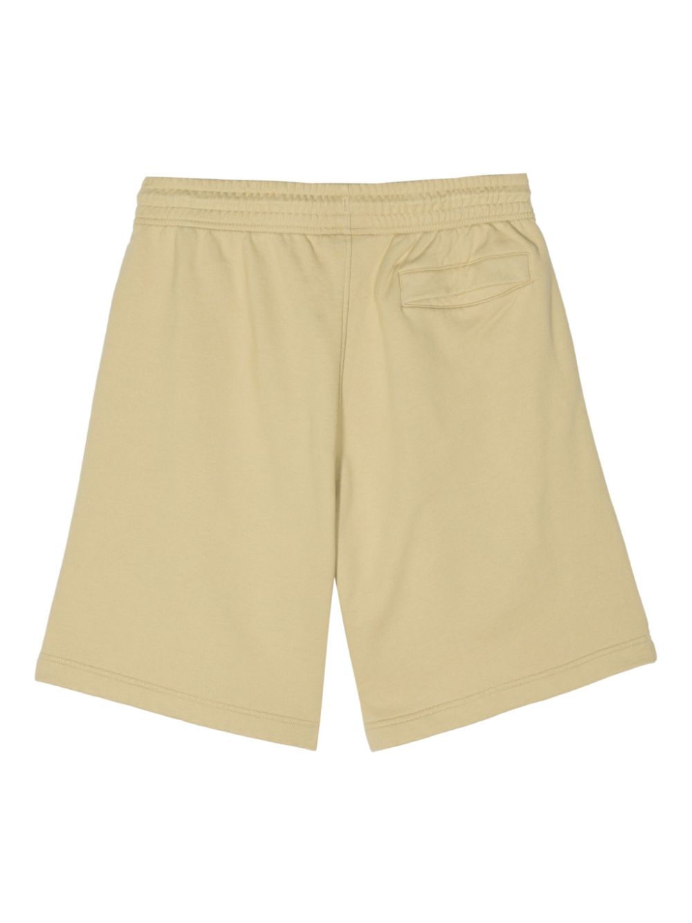 Maison-Kitsune Maison Kitsuné fox-patch Track Shorts Green Men Track & Running Shorts