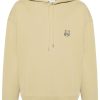 Men Hoodies Maison-Kitsune Maison Kitsuné Bold Fox Head-patch Hoodie Neutrals