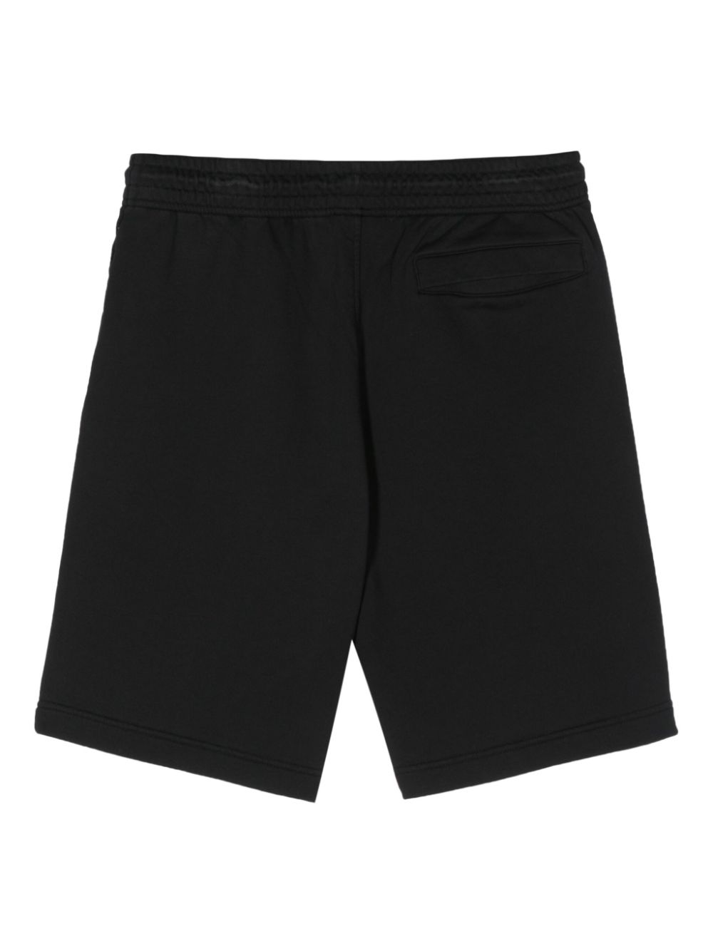 Maison-Kitsune Maison Kitsuné fox-patch Track Shorts Black Men Track & Running Shorts