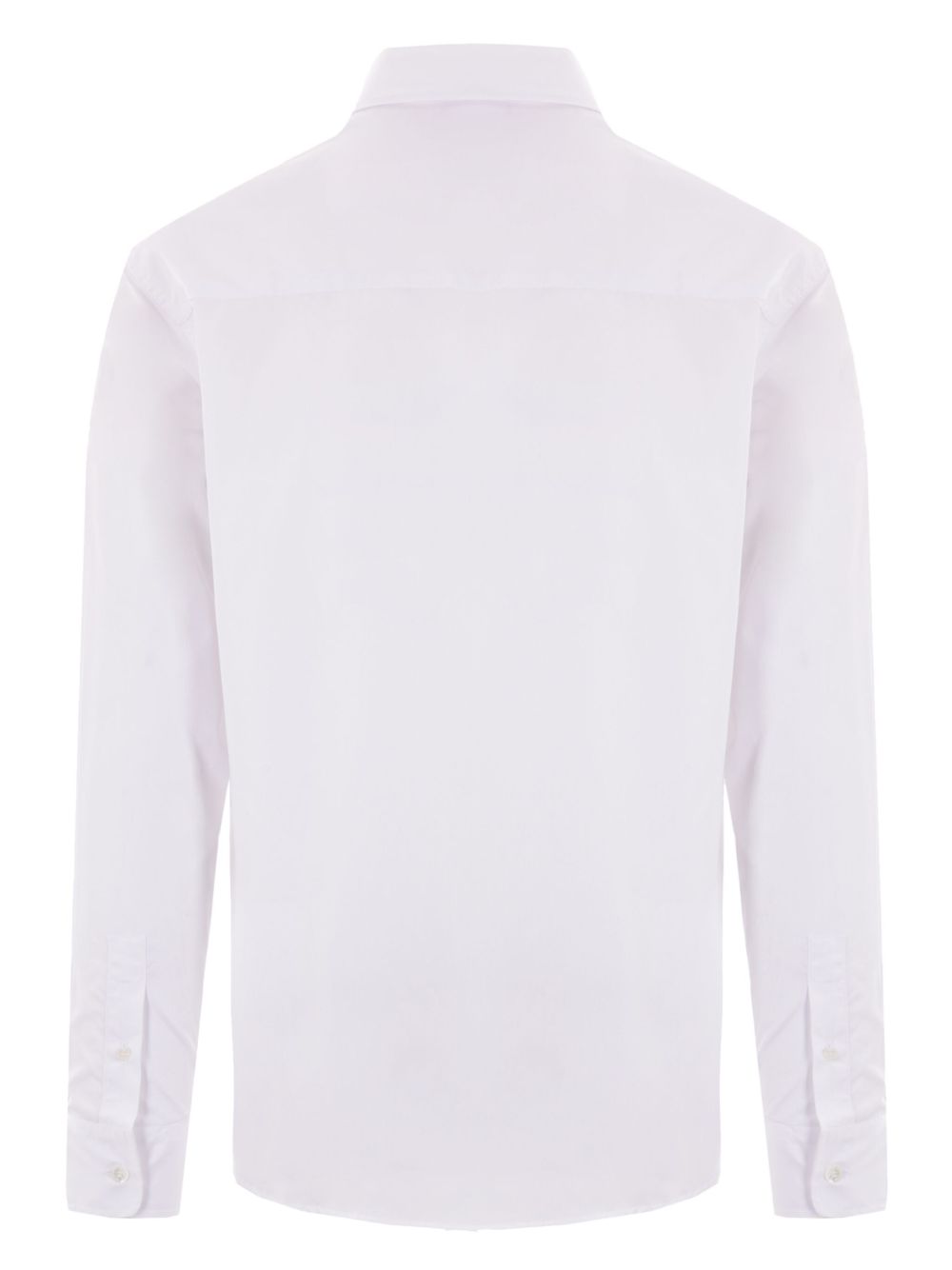 Maison-Kitsune Maison Kitsuné Contour Fox Head Shirt White Men Shirts