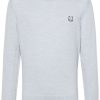 Maison Kitsuné Bold Fox Head Wool Jumper Blue Men Knitted Sweaters Maison-Kitsune