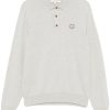 Maison-Kitsune Maison Kitsuné Bold Fox Head Polo Shirt Grey Men Polo Shirts