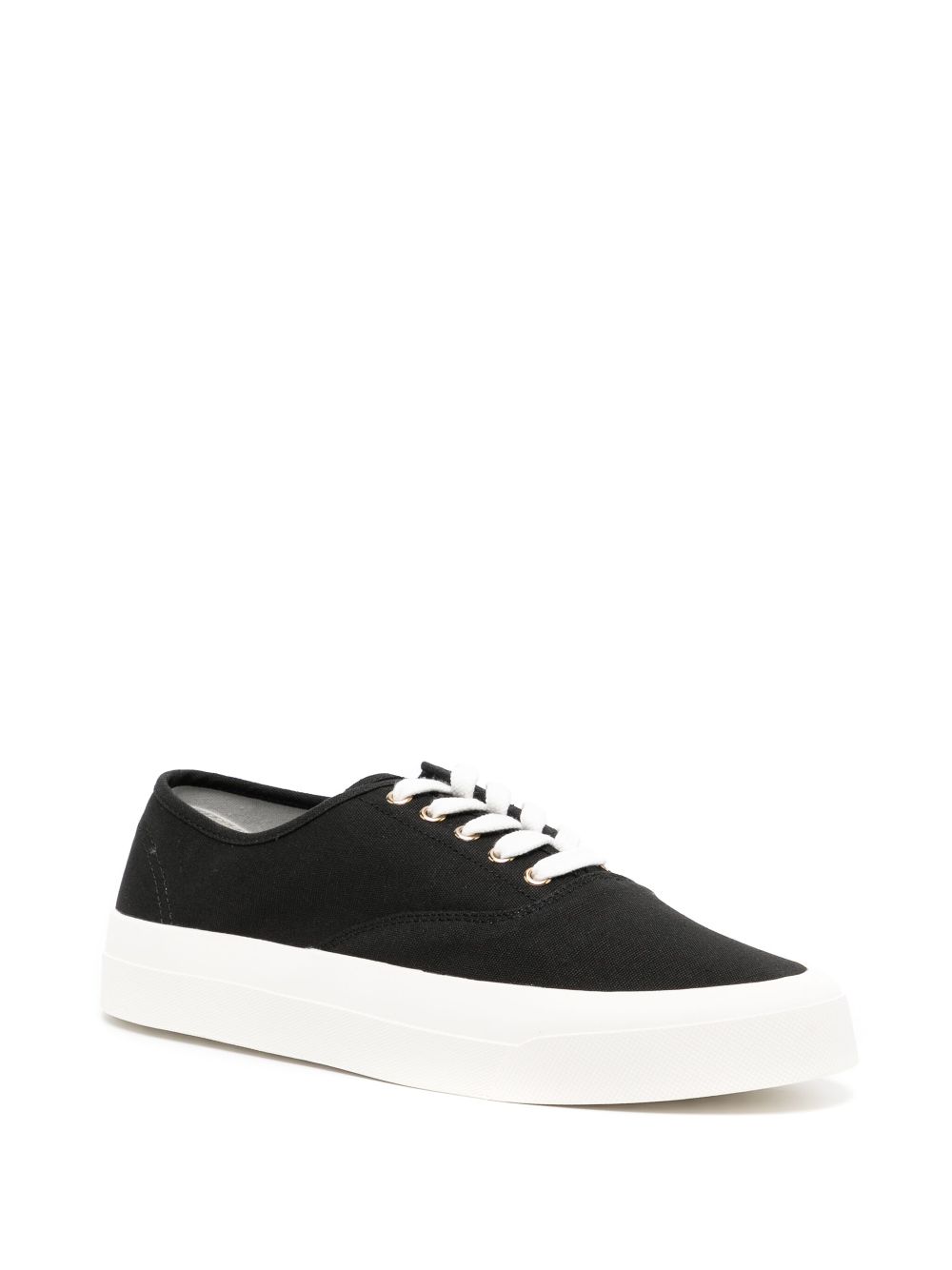 Men Low-Tops Maison-Kitsune Maison Kitsuné lace-up Sneakers Black