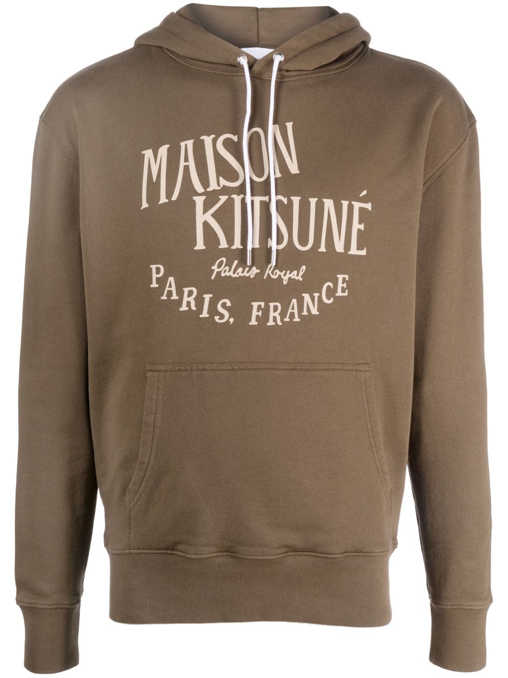 Maison-Kitsune Maison Kitsuné Palais Royal Classic Hoodie Green Men Hoodies