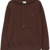 Maison Kitsuné Bold Fox Head Patch Comfort Hoodie Brown Maison-Kitsune Men Hoodies