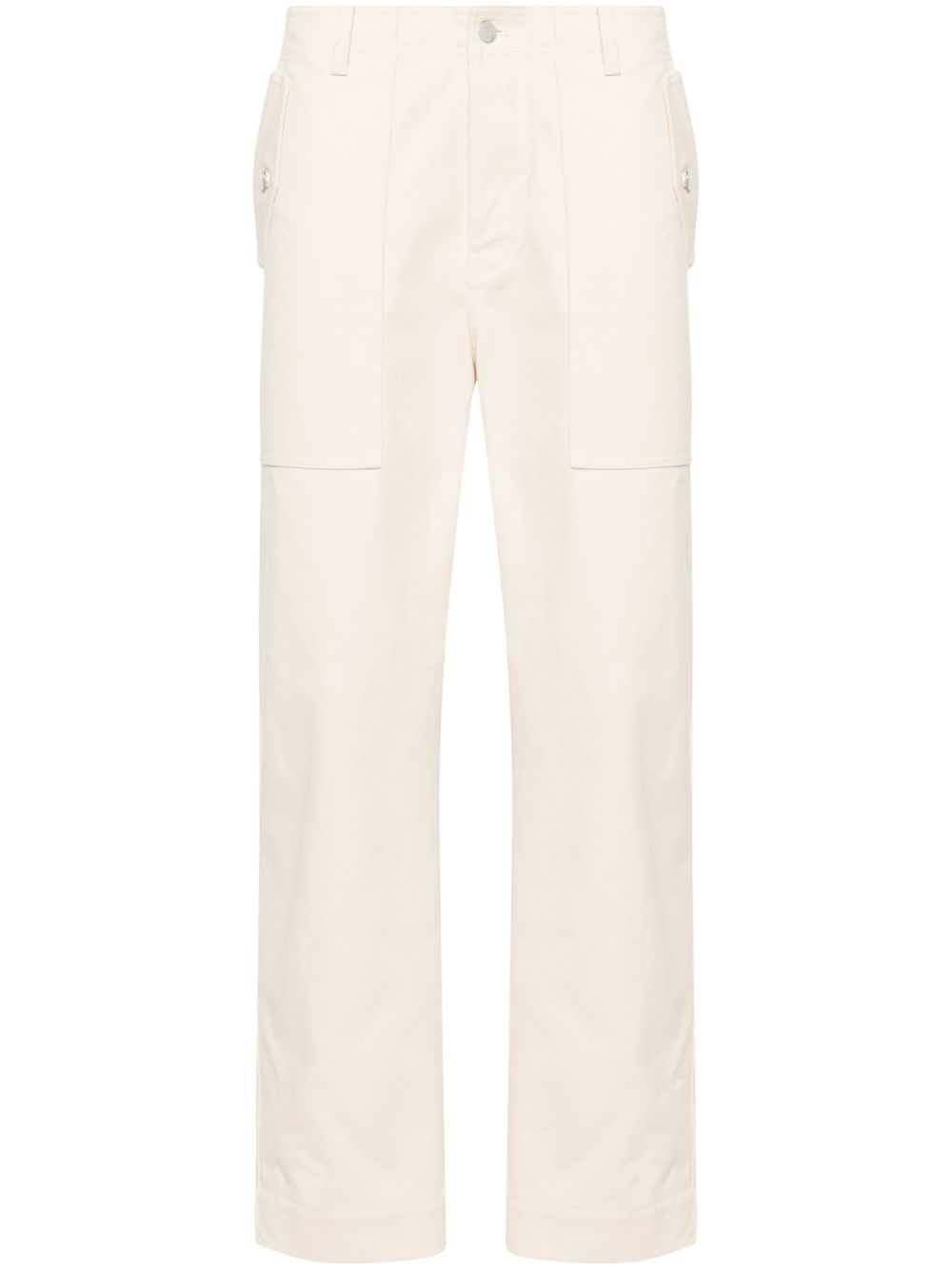 Men Regular & Straight-Leg Jeans Maison-Kitsune Maison Kitsuné mid-rise straight-leg Jeans Neutrals