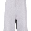 Maison Kitsuné logo-patch Track Shorts Grey Maison-Kitsune Men Track & Running Shorts